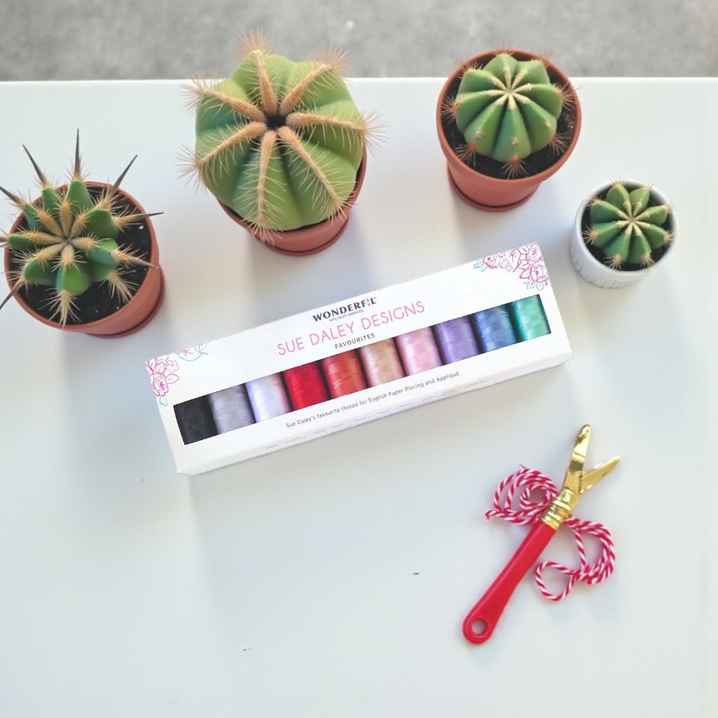 Sue Daley Wonderfil Thread Pack Favourites