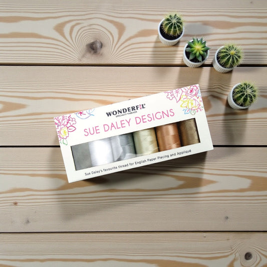 Sue Daley Wonderfil Thread Pack Neutrals