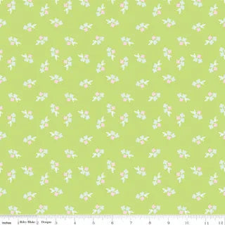 Summer Skies & Fireflies Floral Lime