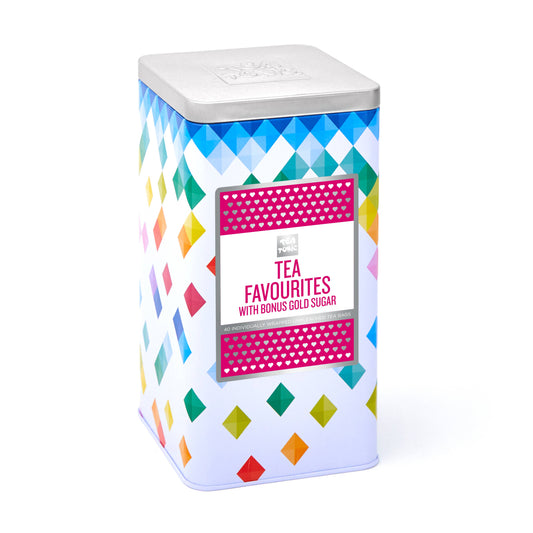 Tea Tonic | Tall Tea Favourites Tin | 40 Tea Bags