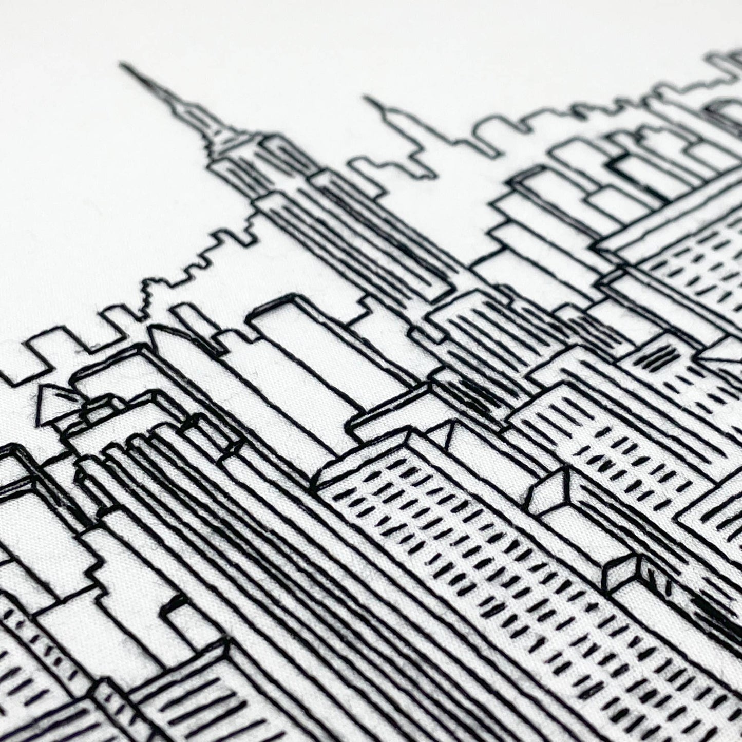 Top of The Rock, NYC | Embroidery Kit