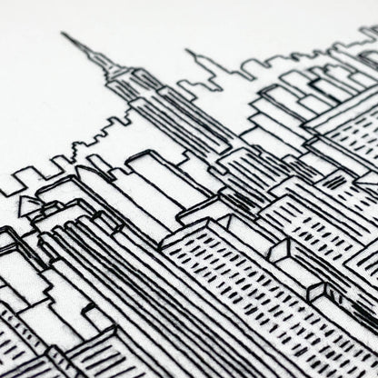 Top of The Rock, NYC | Embroidery Kit
