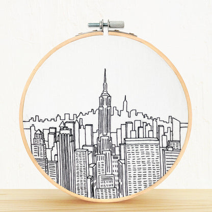 Top of The Rock, NYC | Embroidery Kit