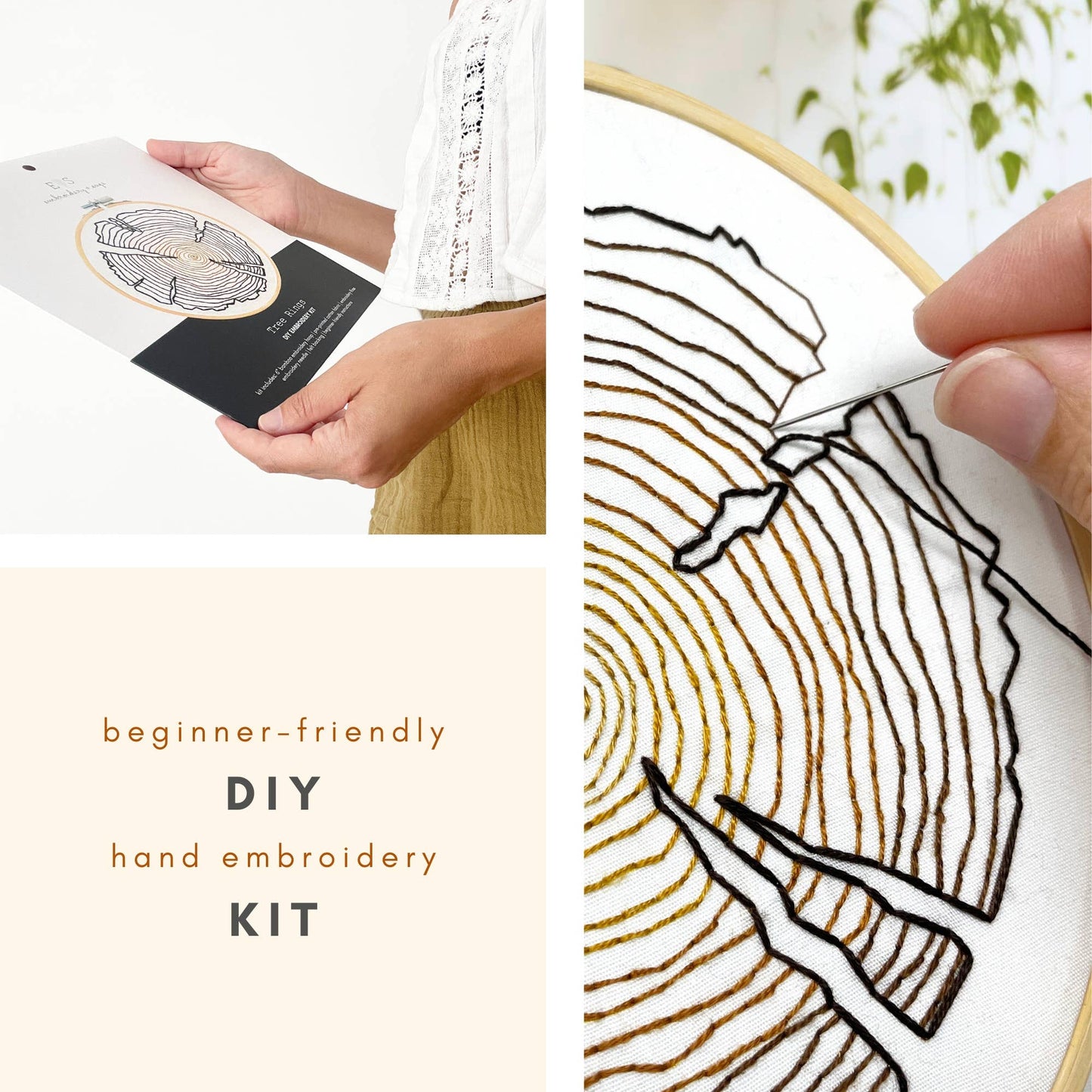 Tree Rings | Embroidery Kit