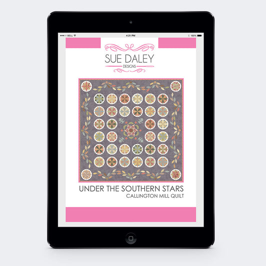 Under the Southern Stars Quilt PDF Pattern