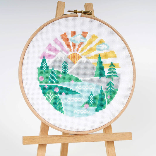 Wandering Peaks | Cross Stitch Kit