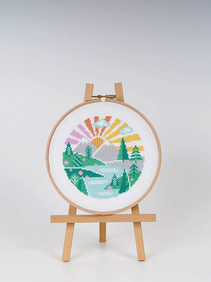 Wandering Peaks | Cross Stitch Kit