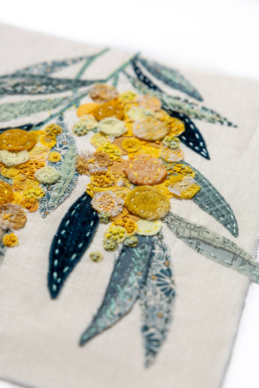 Wattle Glow Slow Stitching Kit