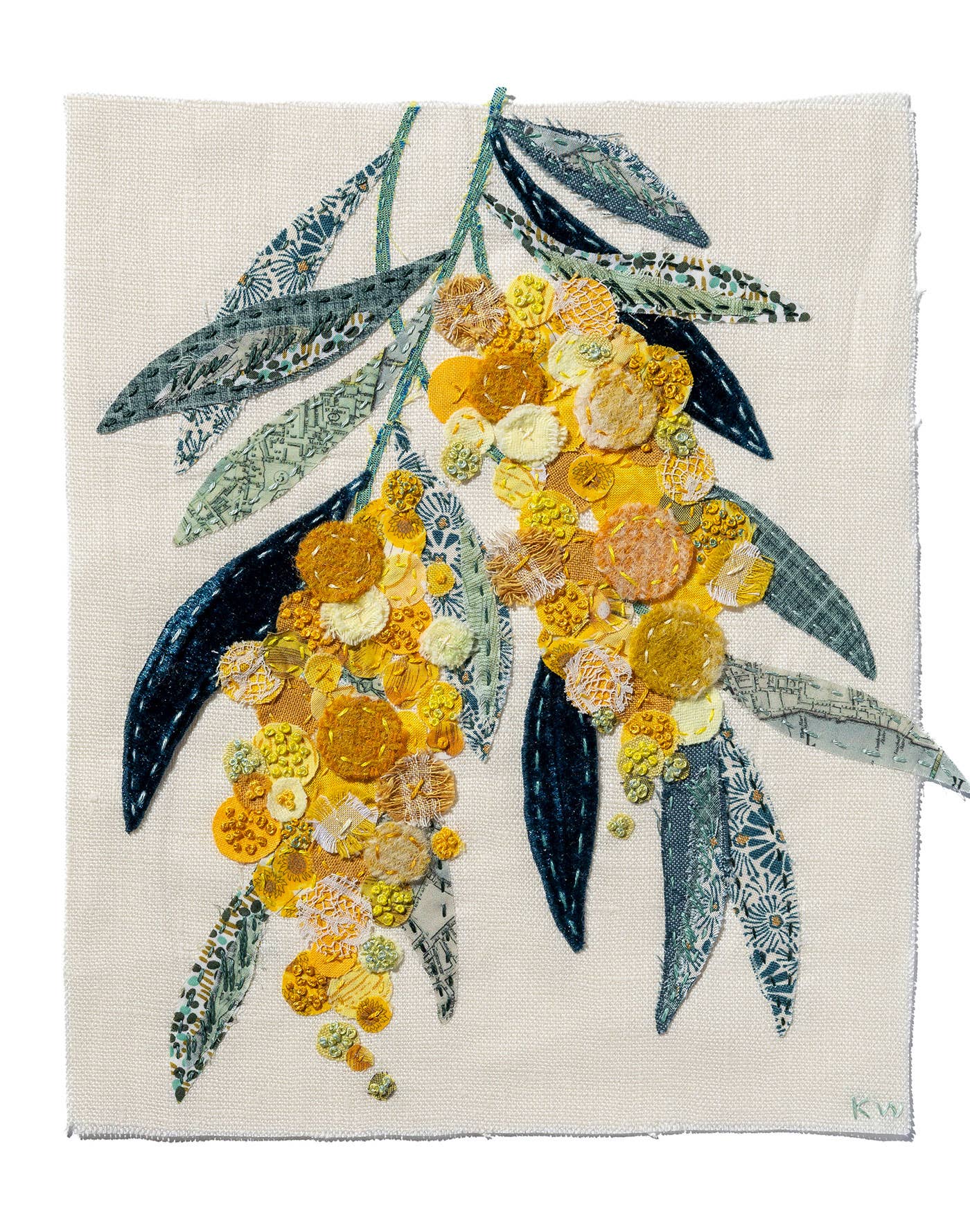 Wattle Glow Slow Stitching Kit