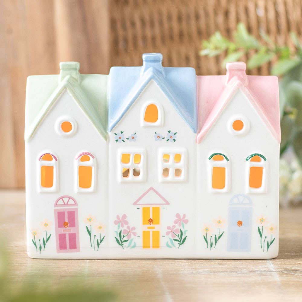 Wonder | Pastel House Ceramic | Tealight Holder