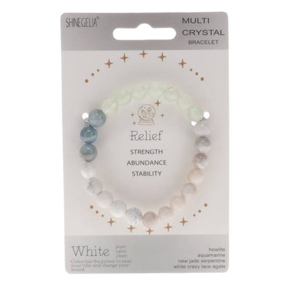 Wonder | Relief Crystal Bracelet | 8mm