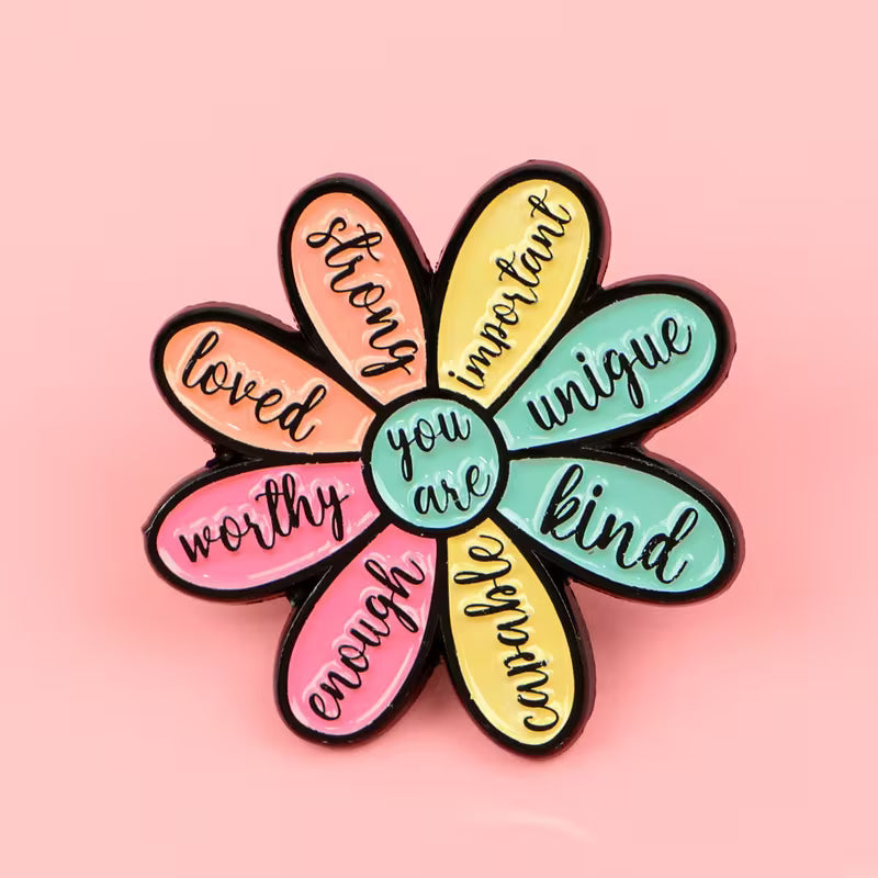 Words to Wear Enamel Pin