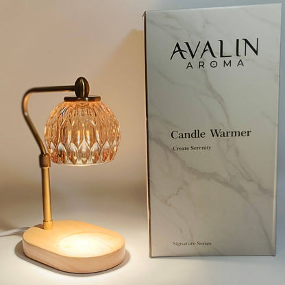 HaHaHome | Avalin Aroma Elegant | Gold and Light Wood Base