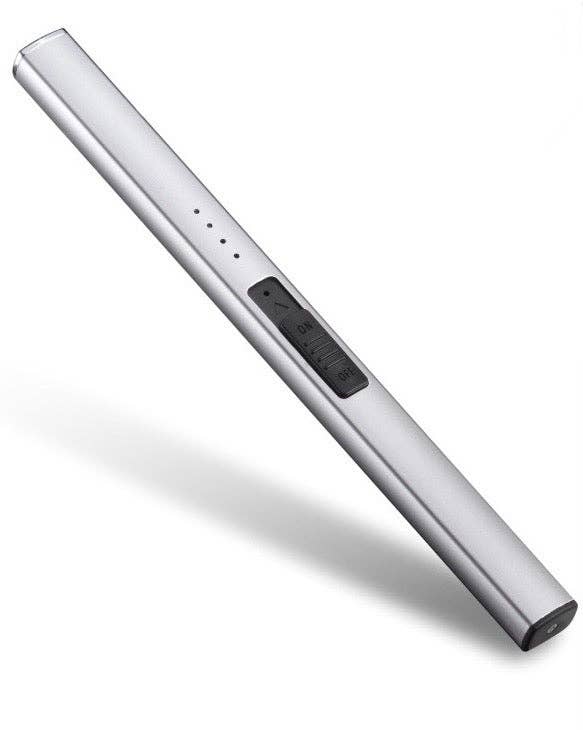 HaHaHome | Rechargeable Lighter | Silver