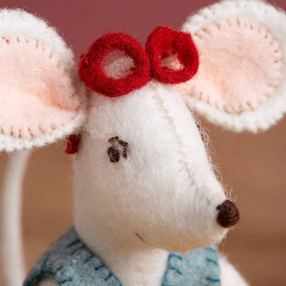 Little Mouse The Librarian Felt Craft Kit