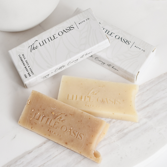 The Little Oasis Bath Co. | Cleansing Body Bar | Coconut Rose
