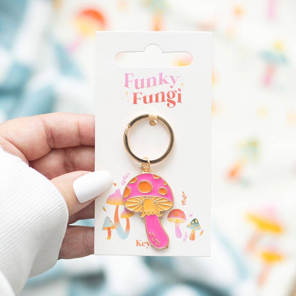 Wonder | Funky Fungi | Enamel Keyring