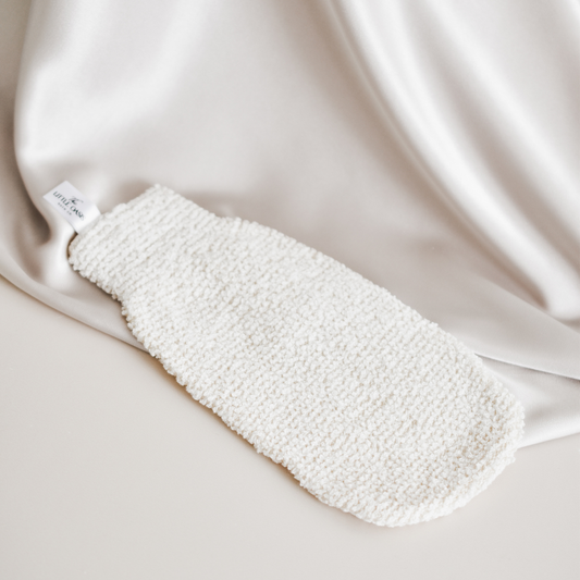 The Little Oasis Bath Co. | Exfoliating Linen Mitt
