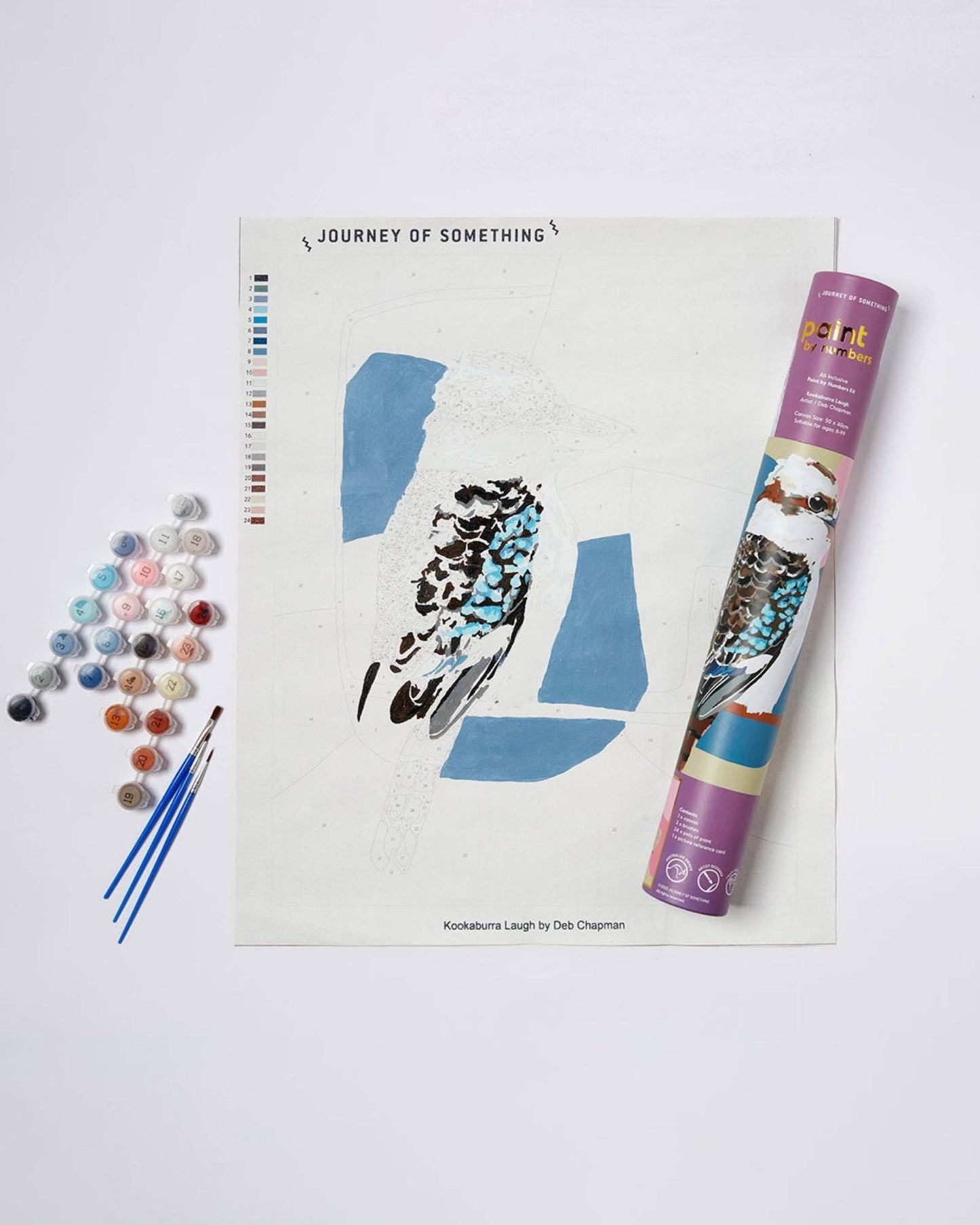 Journey of Something | Paint by Numbers | Kookaburra Laugh