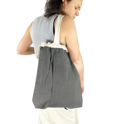 Washed Canvas Backpack | Charcoal