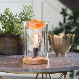 Wood & Glass Vintage Bulb | Illumination Warmer