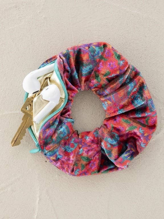Hideaway Scrunchie | Pink Floral