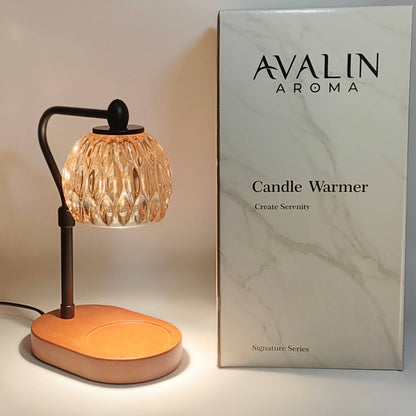 HaHaHome | Avalin Aroma Elegant | Gold and Light Wood Base