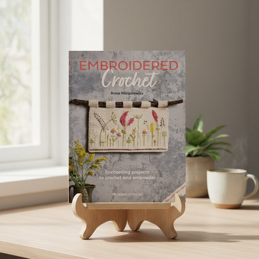 Embroidered Crochet Book