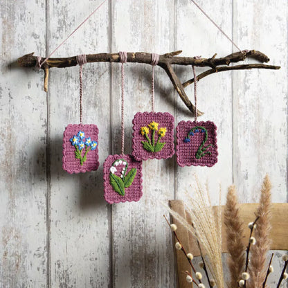 Embroidered Crochet Book