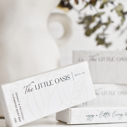 The Little Oasis Bath Co. | Cleansing Body Bar | Coffee & Cocoa Scrub