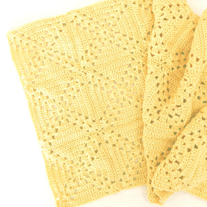 Lattice Blanket Crochet Kit