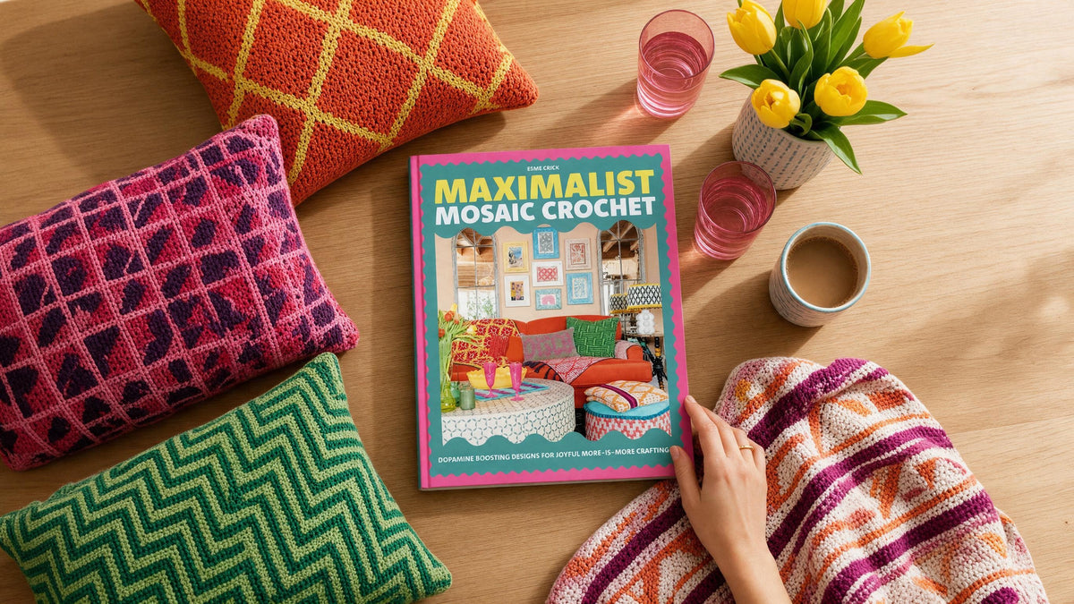 Maximalist Mosaic Crochet Book | PRE-ORDER