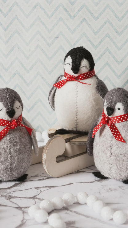 Baby Penguins Felt Craft Kit