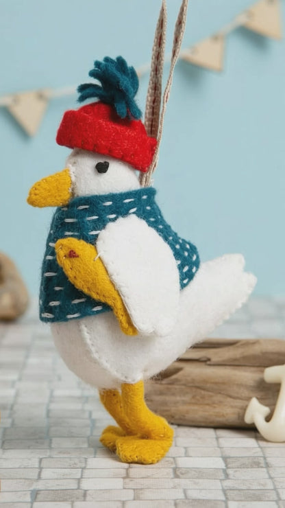 Sam the Seagull Felt Craft Kit