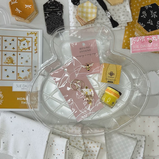 Honey to the Bee Quilt Boxed Kit Inclusions