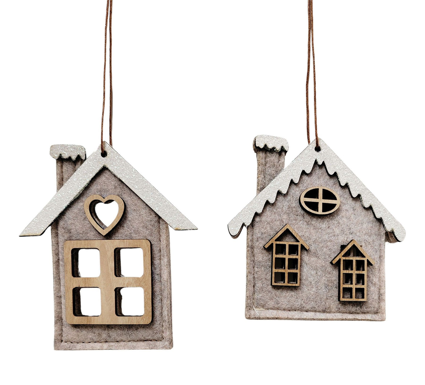 Urban | Christmas Decorations | Felt Houses