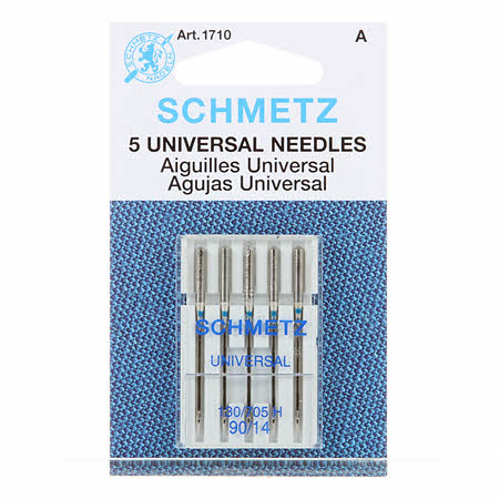 Schmetz Universal Machine Needle 5ct 14/90
