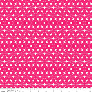 Colour Wall Geo Hot Pink