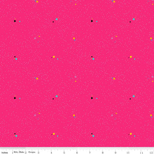 Colour Wall Dots Hot Pink