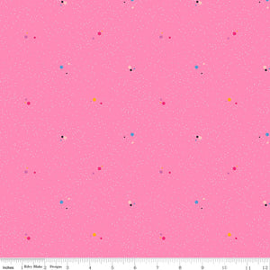 Colour Wall Dots Pink