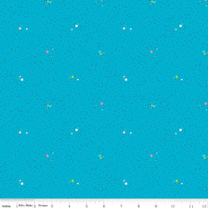 Colour Wall Dots Turquoise