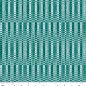 Bee Plaid October Teal