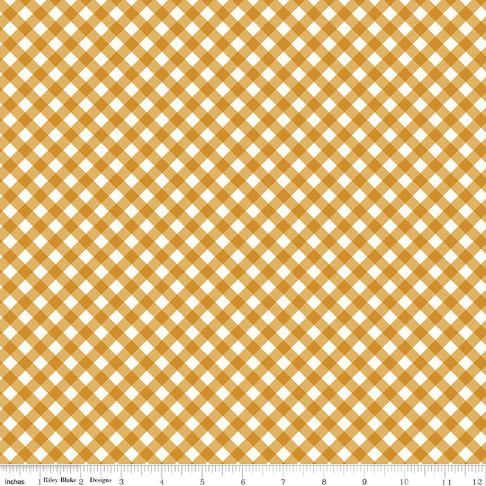 The Beehive State Gingham Butterscotch