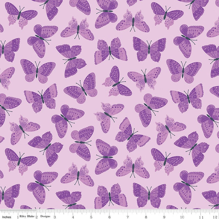 Strength in Lavender Butterflies lavender