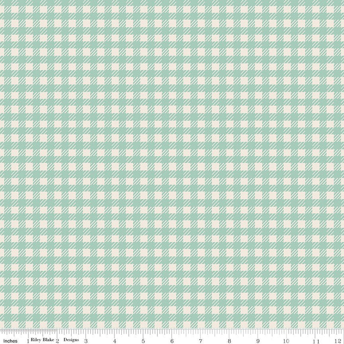 In the Afterglow Gingham Mint