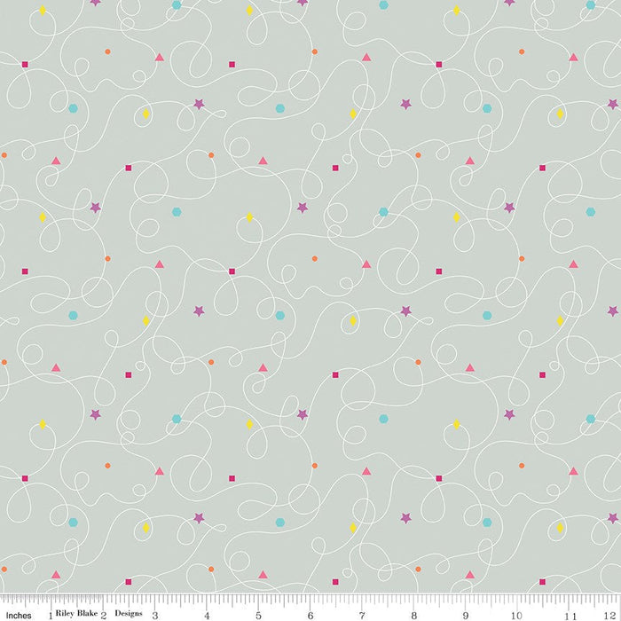 Effervescence Squiggles Gray