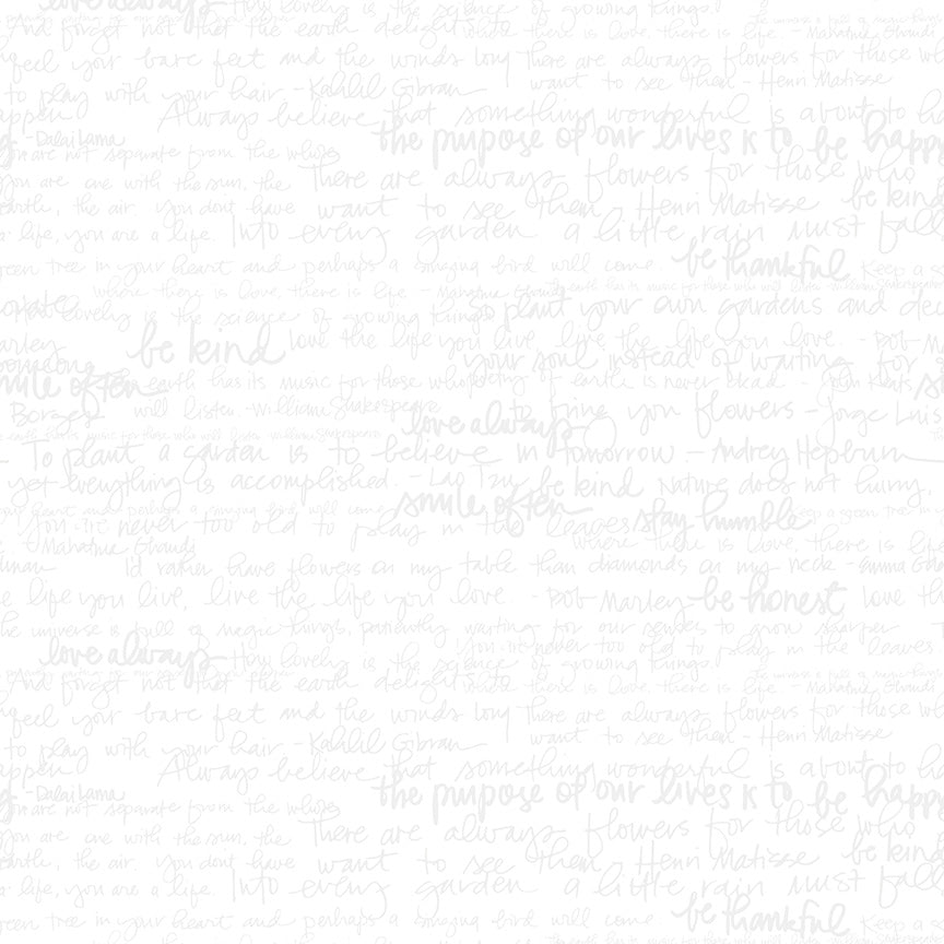 Tone on Tone Text White 2.5" Rolie Polie