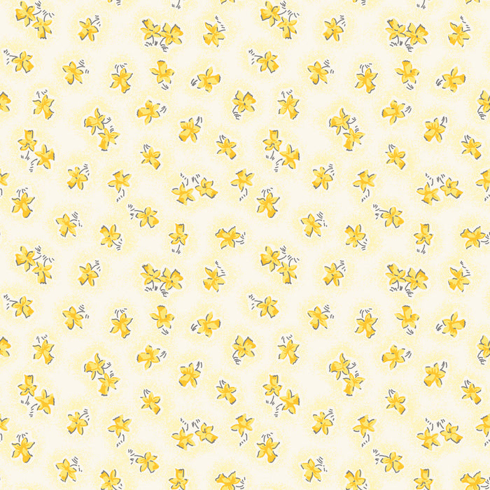 Lily Floral Yellow
