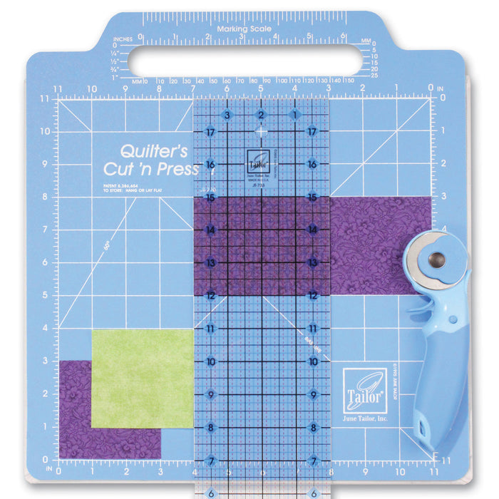 Quilter's Cut 'n Press I – 11" x 11" Raster