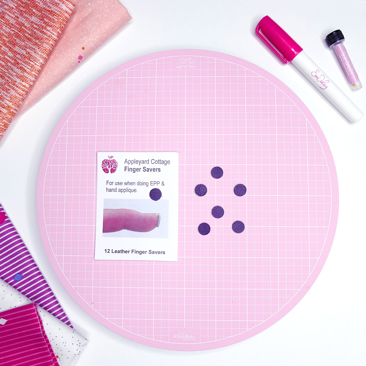 Fingerschoner aus Leder